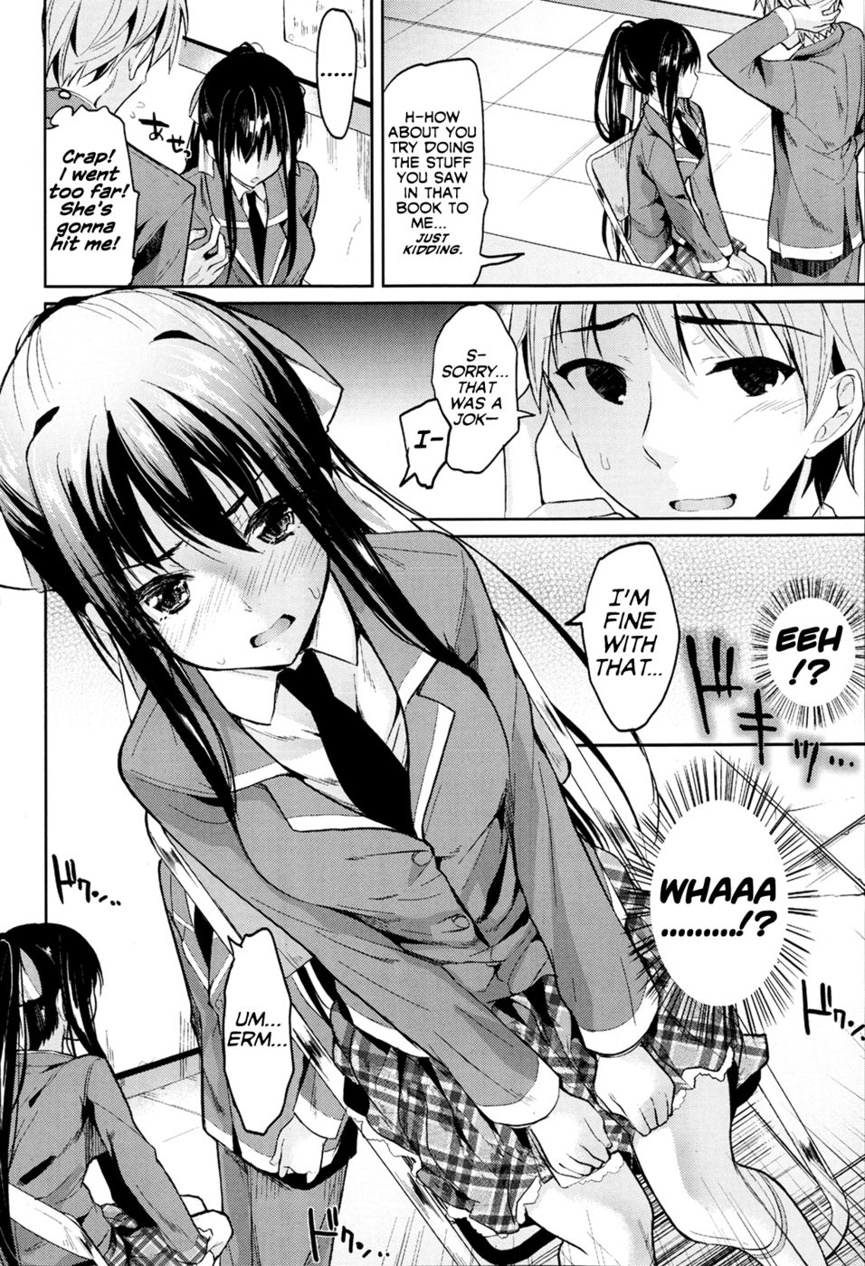 Hentai Manga Comic-Clumsy Girl-Read-8